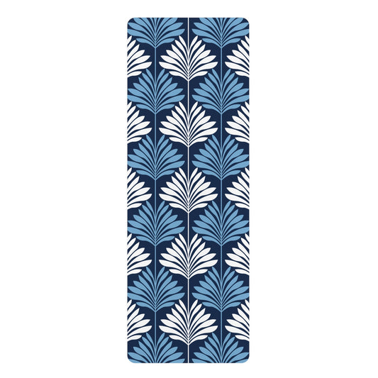 Yoga Mat | Light Blue & White | Deco