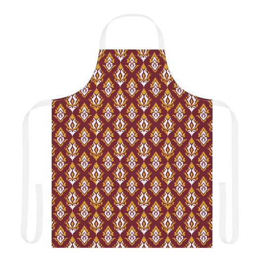Apron | Red & Yellow | Ikat