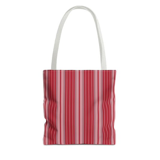 Totes | Red & Gray | Stripe