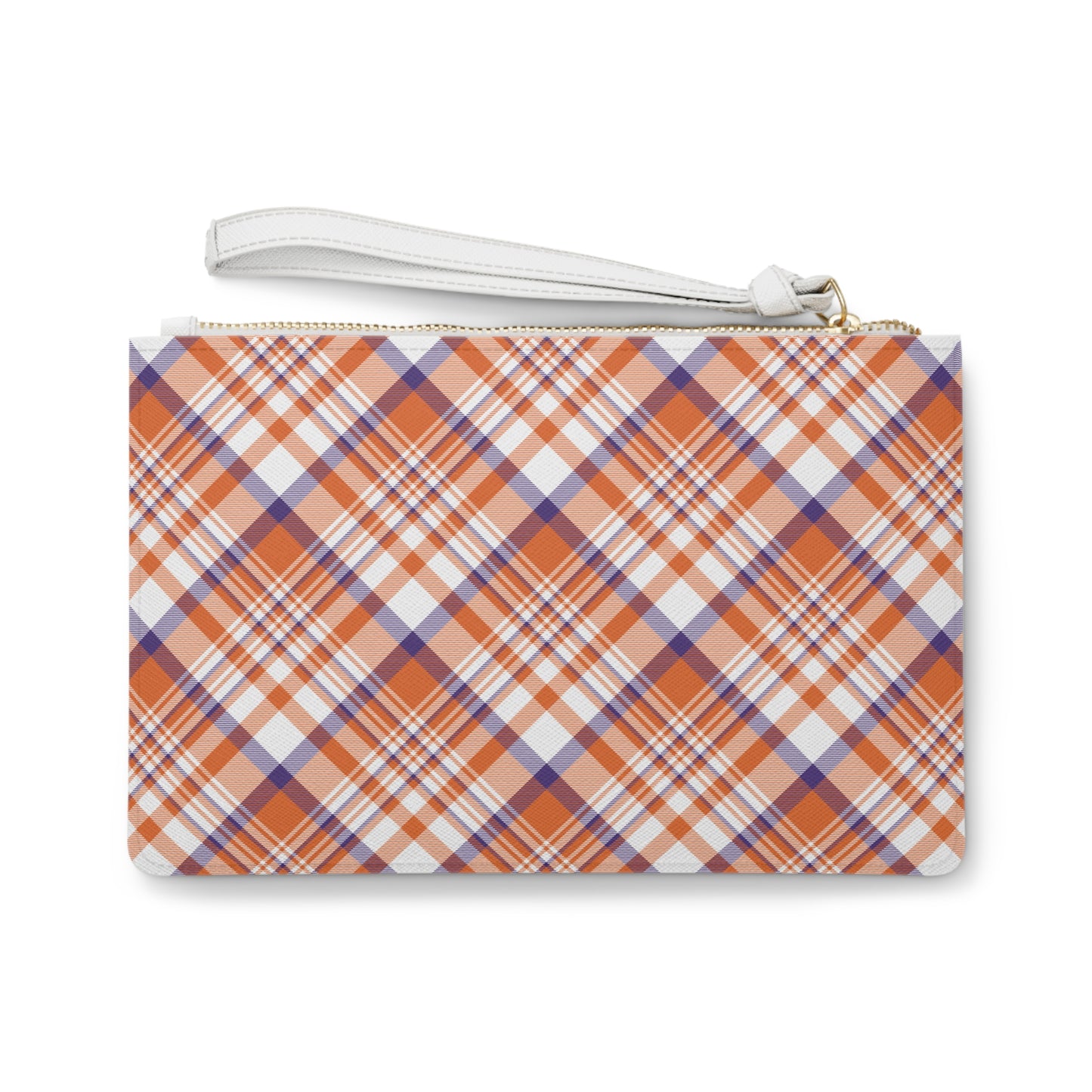 Clutch Bag | Clemson, SC | Tartan