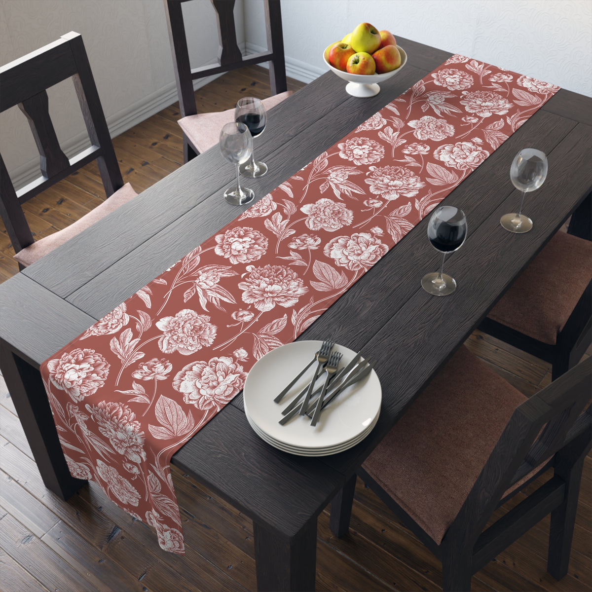 Table Runner | Bloomington, Indiana | Peony