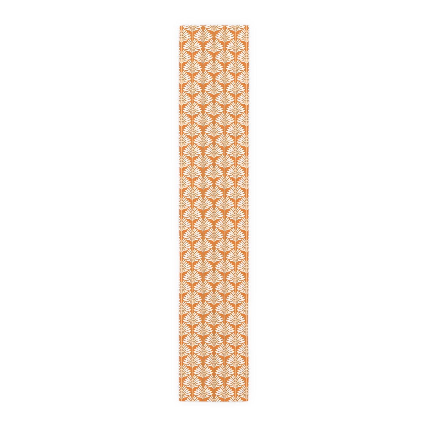 Table Runner | Orange & White | Deco