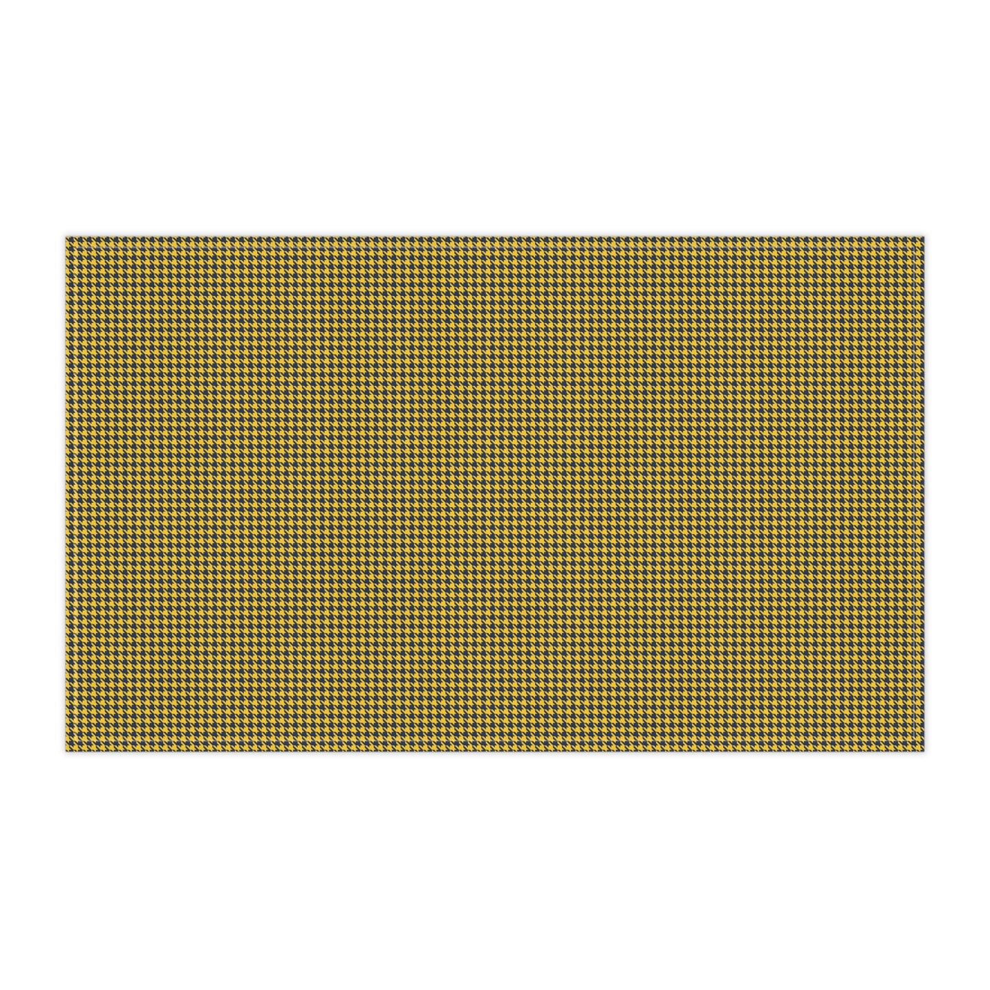 Tea Towels | Yellow & Blue | Houndstooth