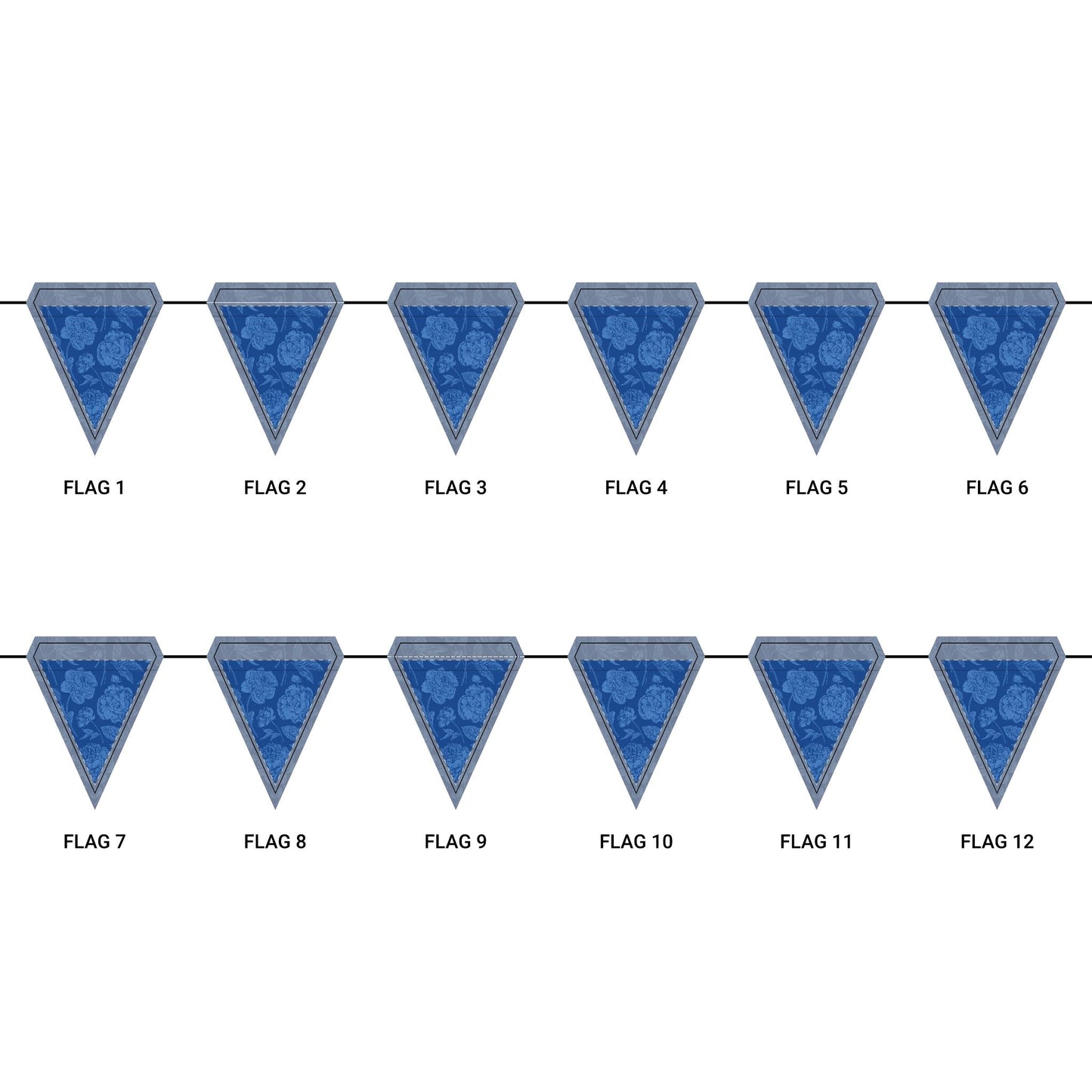 Flag Garland | Lexington, Kentucky | Peony