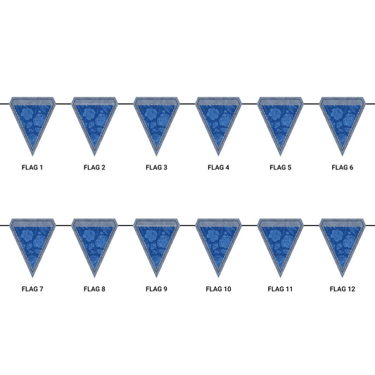 Flag Garland | Lexington, Kentucky | Peony