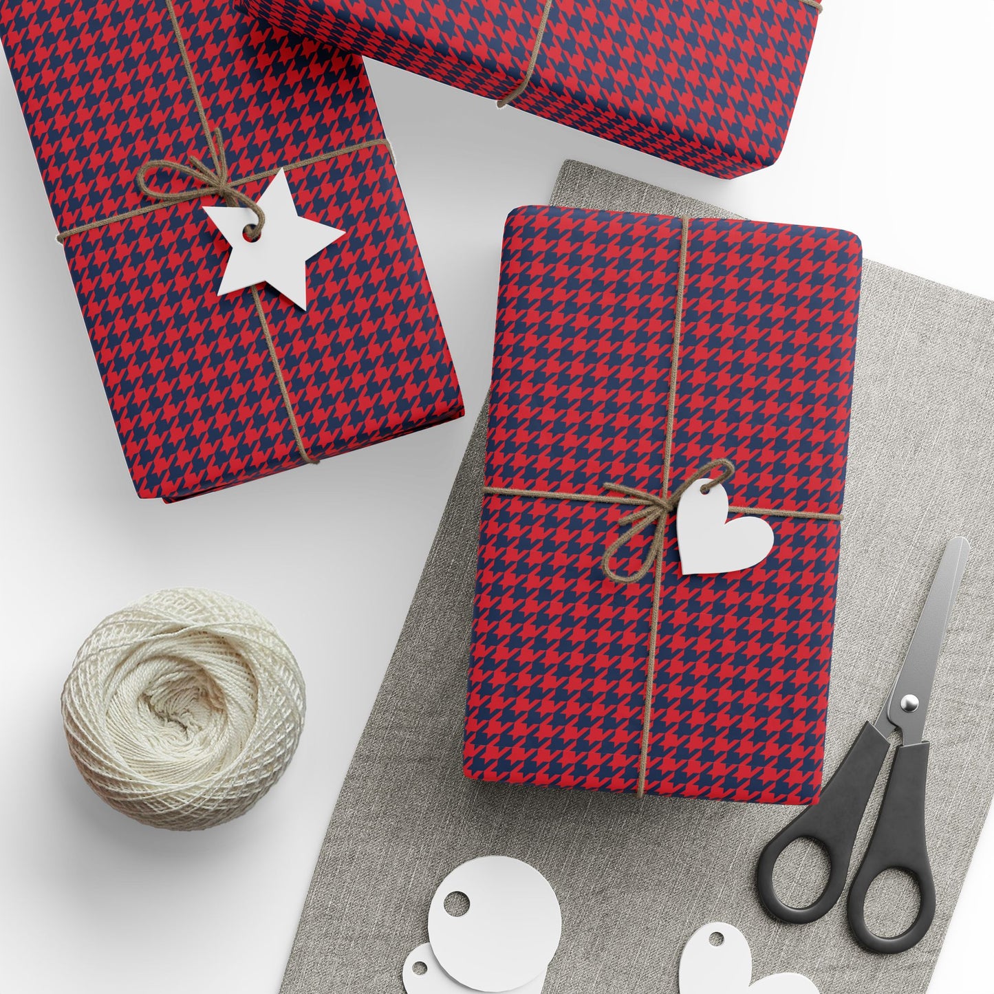 Gift Wrap | Oxford, Mississippi | Houndstooth