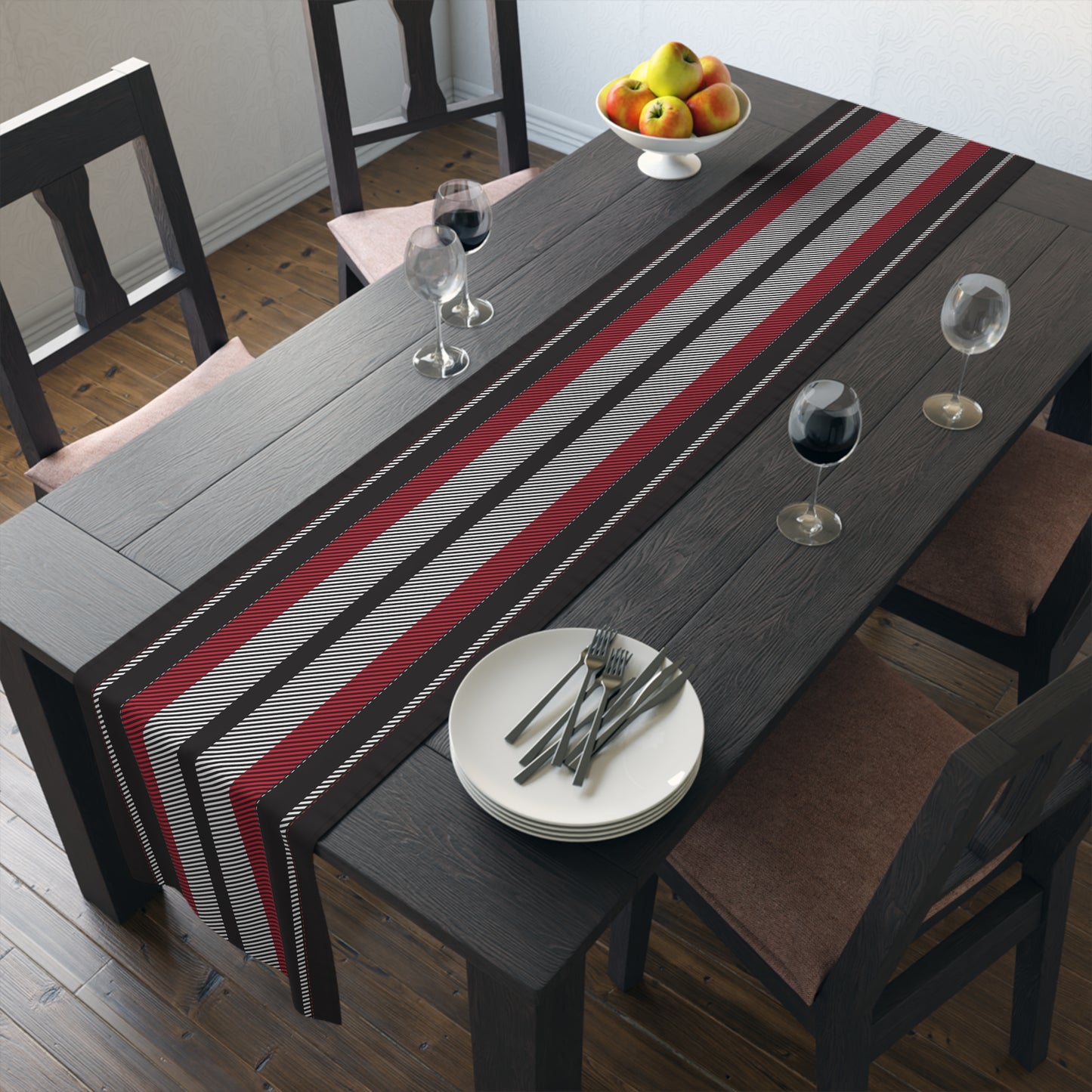 Table Runner | Raleigh, North Carolina | Stripe