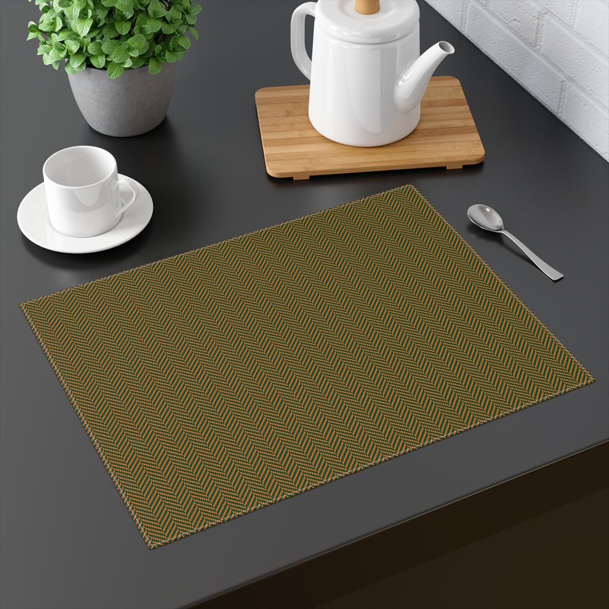 Placemat | Miami, Florida | Herringbone