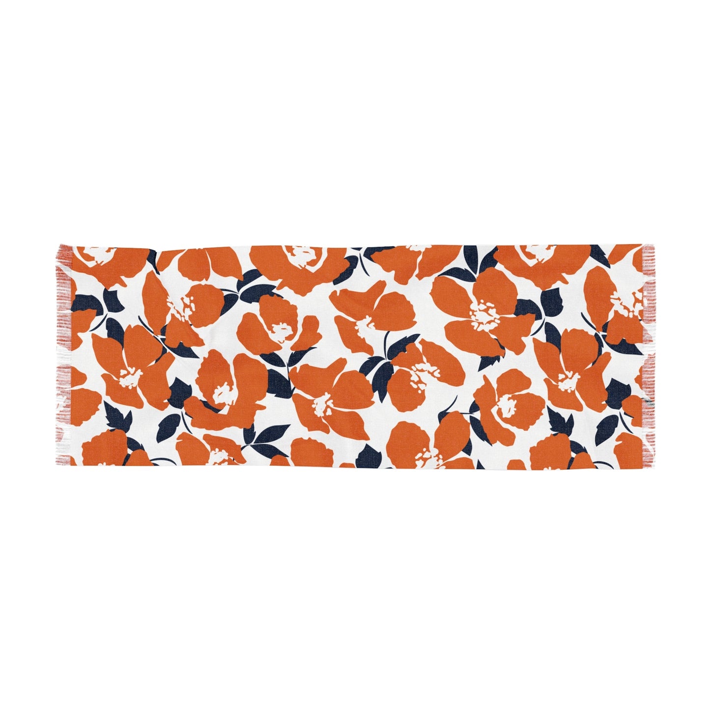 Scarf | Orange & Blue | Poppy