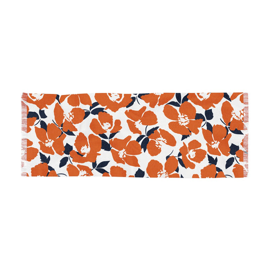 Scarf | Orange & Blue | Poppy