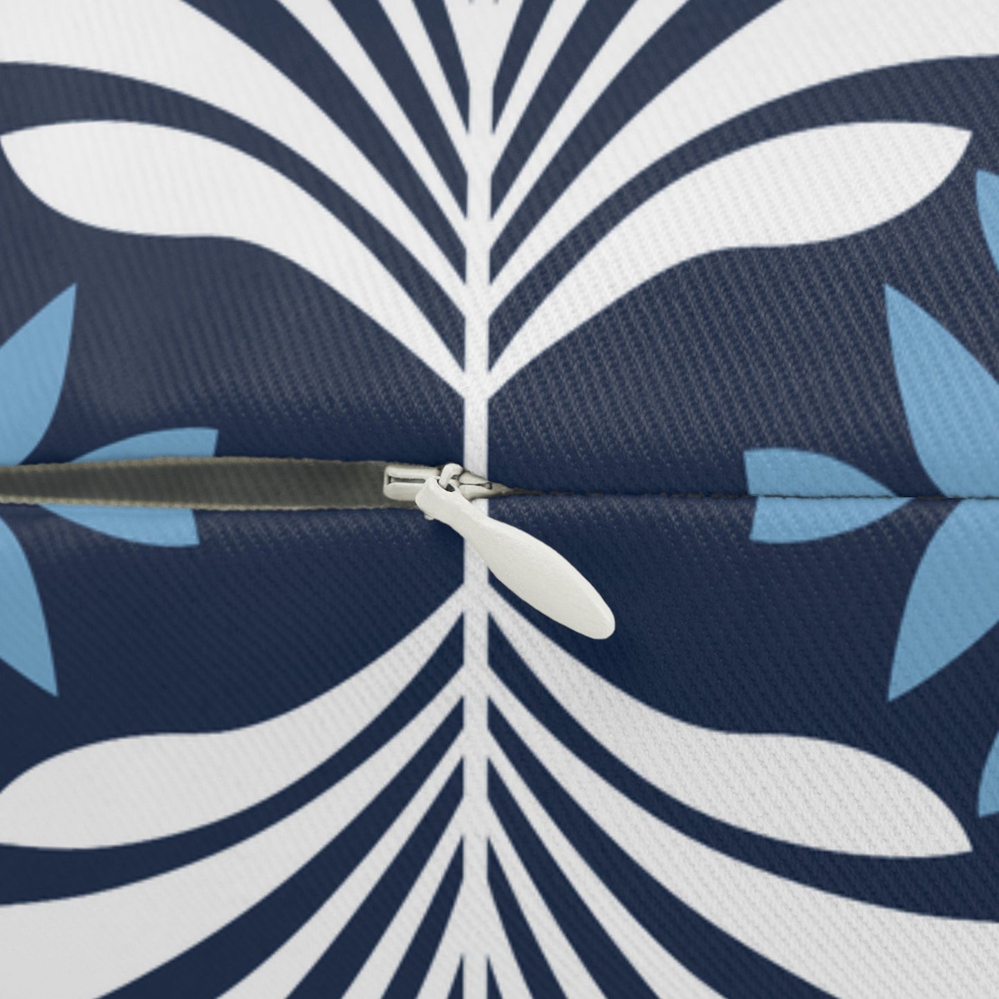 Pillow | Light Blue & White | Deco