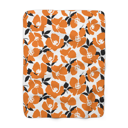 Sherpa Blanket | Princeton, New Jersey | Poppy