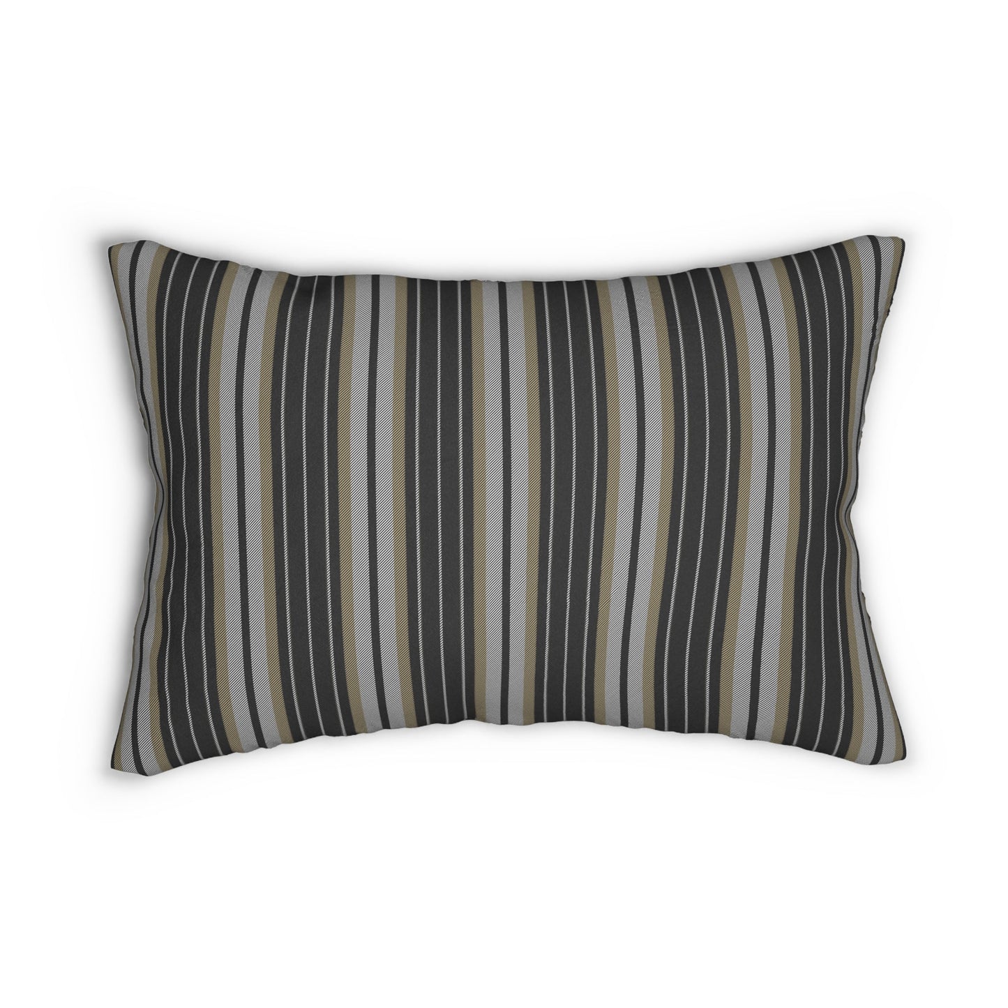 Pillow | Black & Gold | Stripe