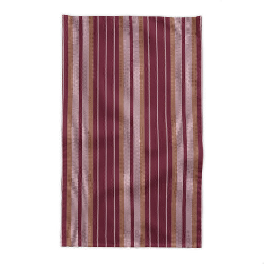 Tablecloth | Maroon & Gold | Stripe