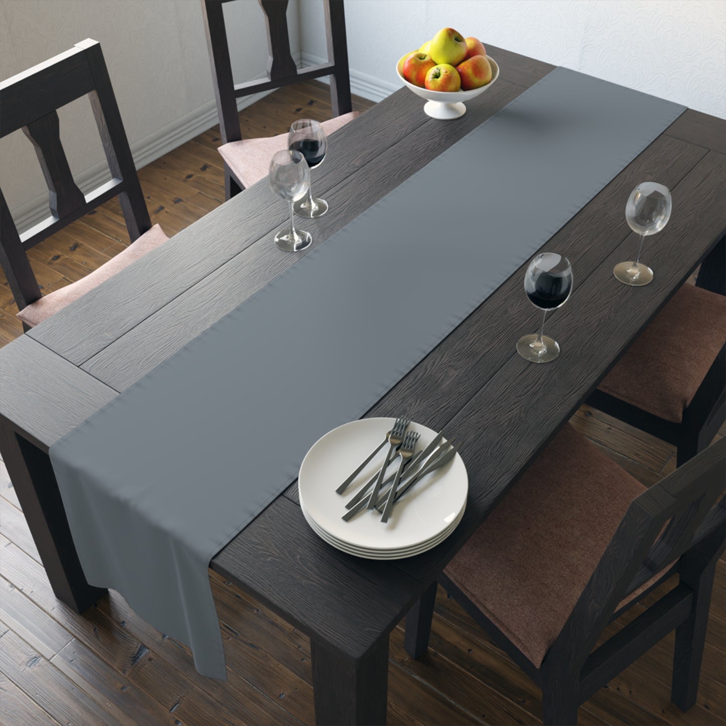 Table Runner | Storrs, Connecticut | Light