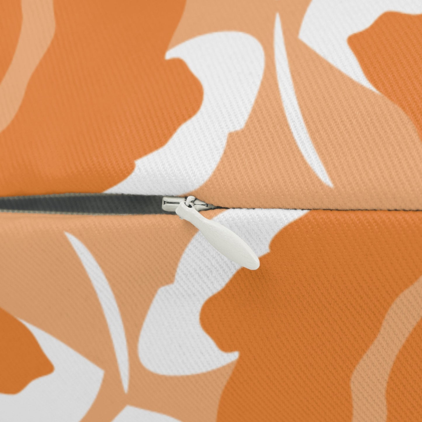 Pillow | Orange & White | Poppy