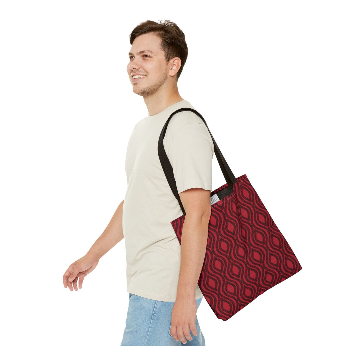 Tote Bag | Red & Black | Ogee