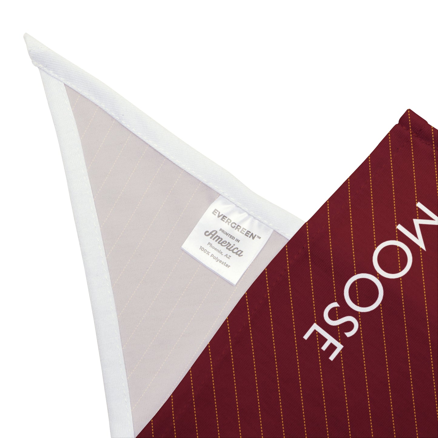 Pet Bandana- Personalized | Red & Yellow | Pinstripe