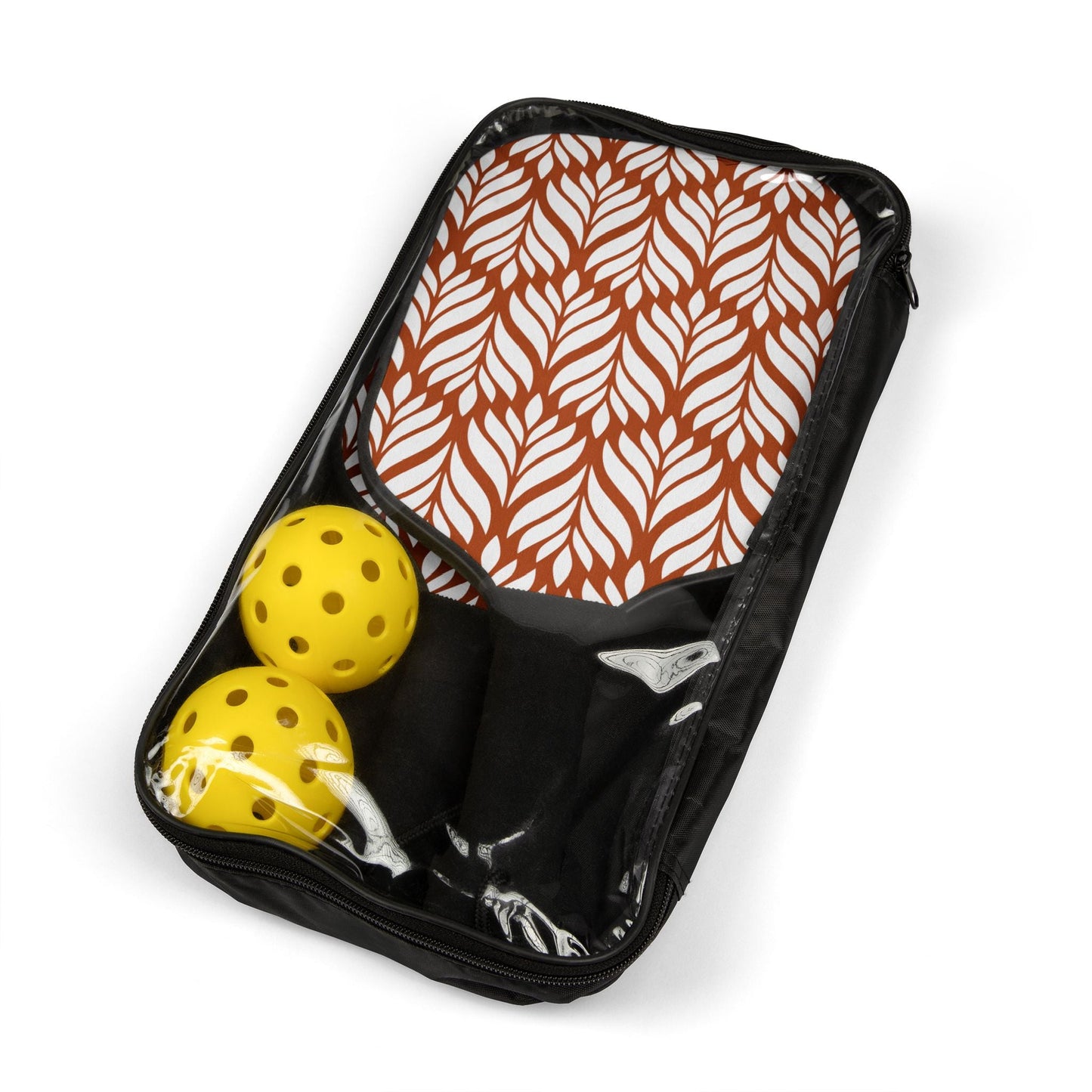 Pickleball Paddle Kit | Dark Orange & White | Palm