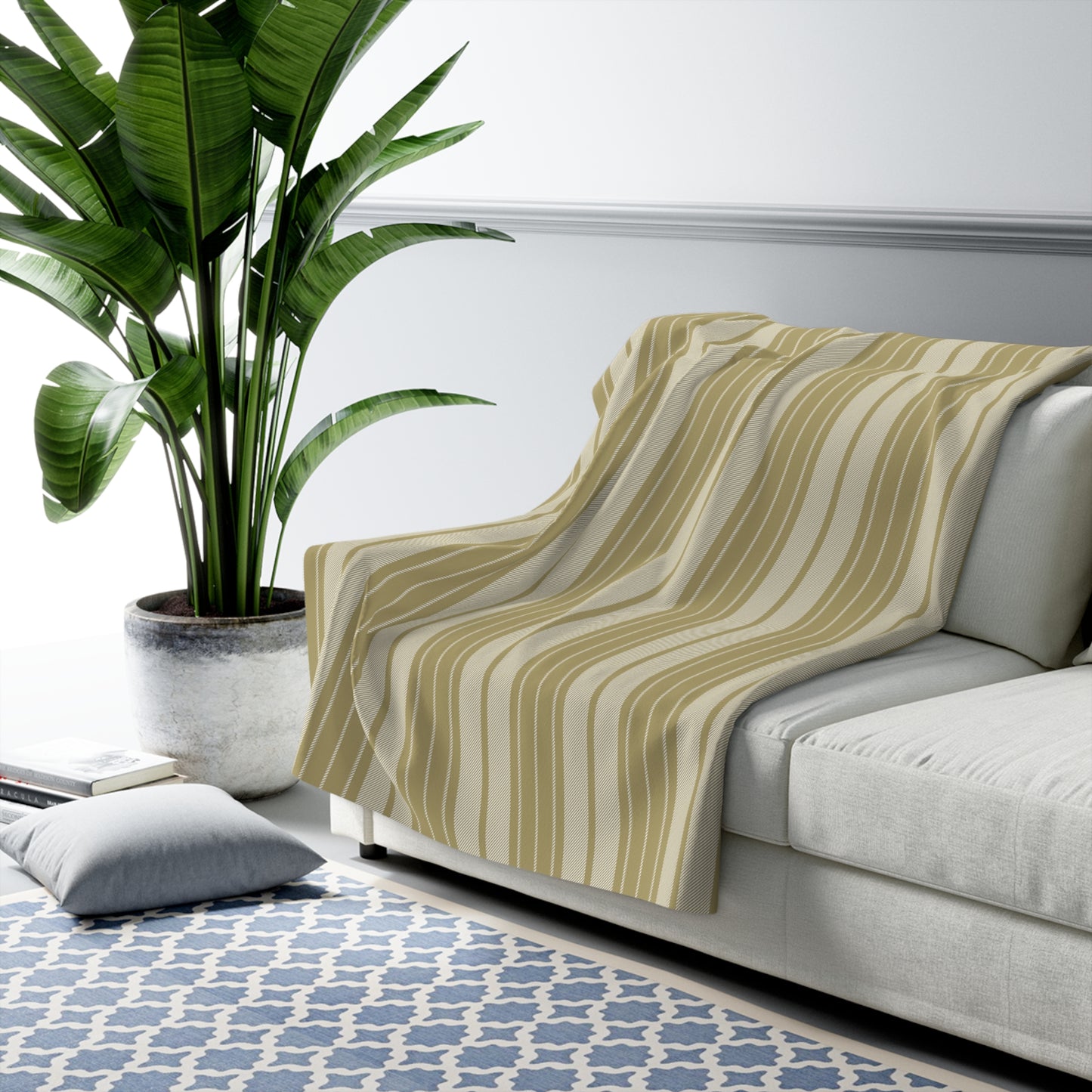 Sherpa Blanket | Atlanta, Georgia | Stripe