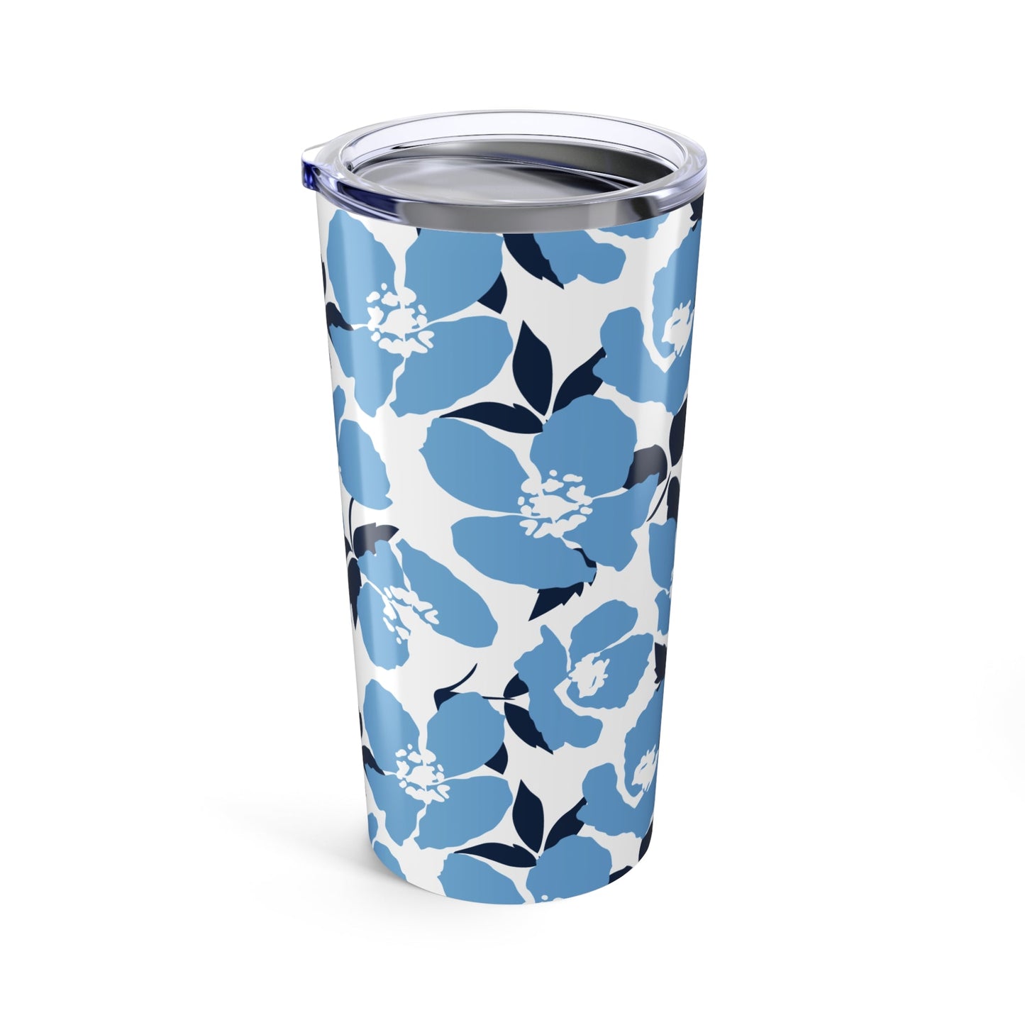 Tumbler | Light Blue & White | Poppy