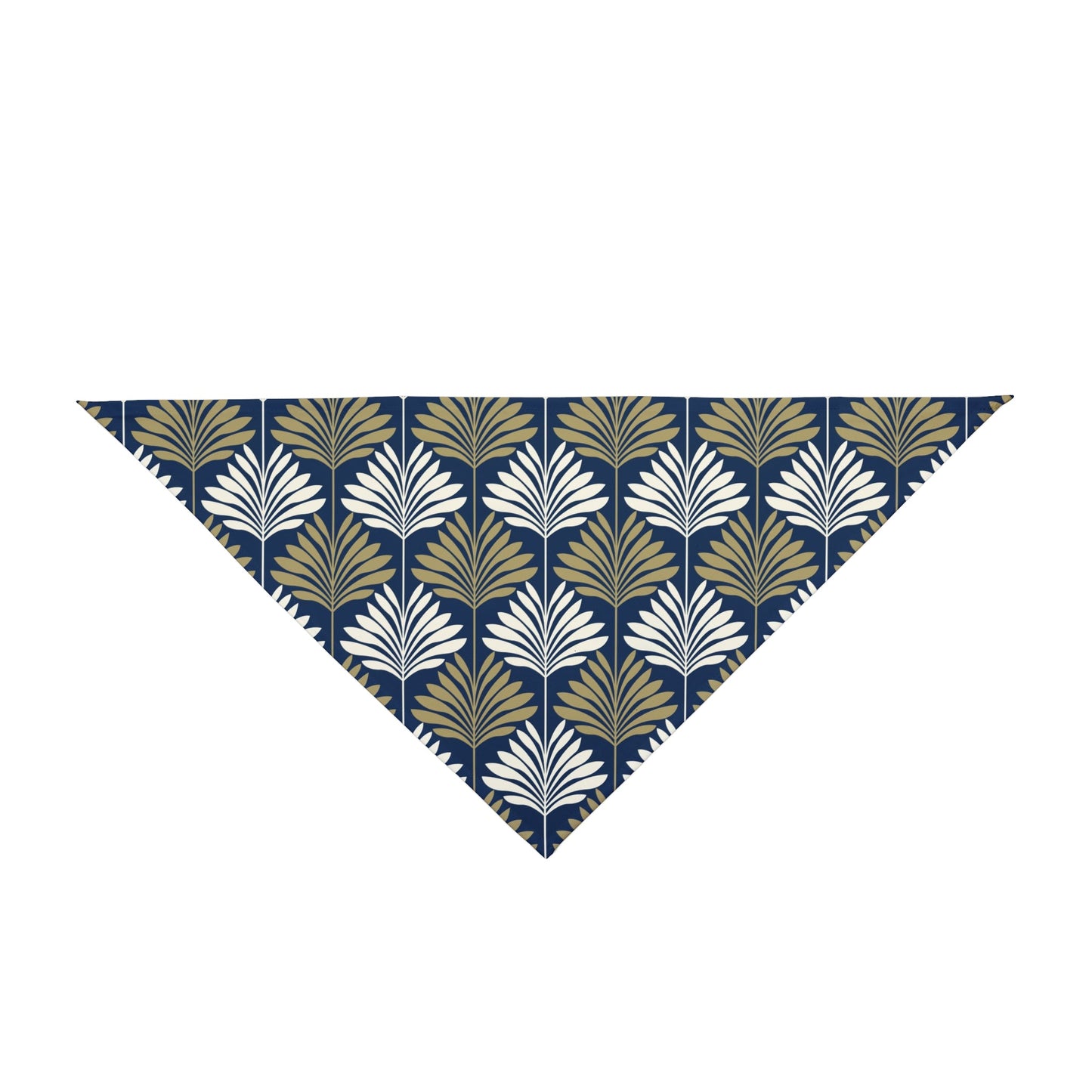 Pet Bandana | Blue & Gold | Deco