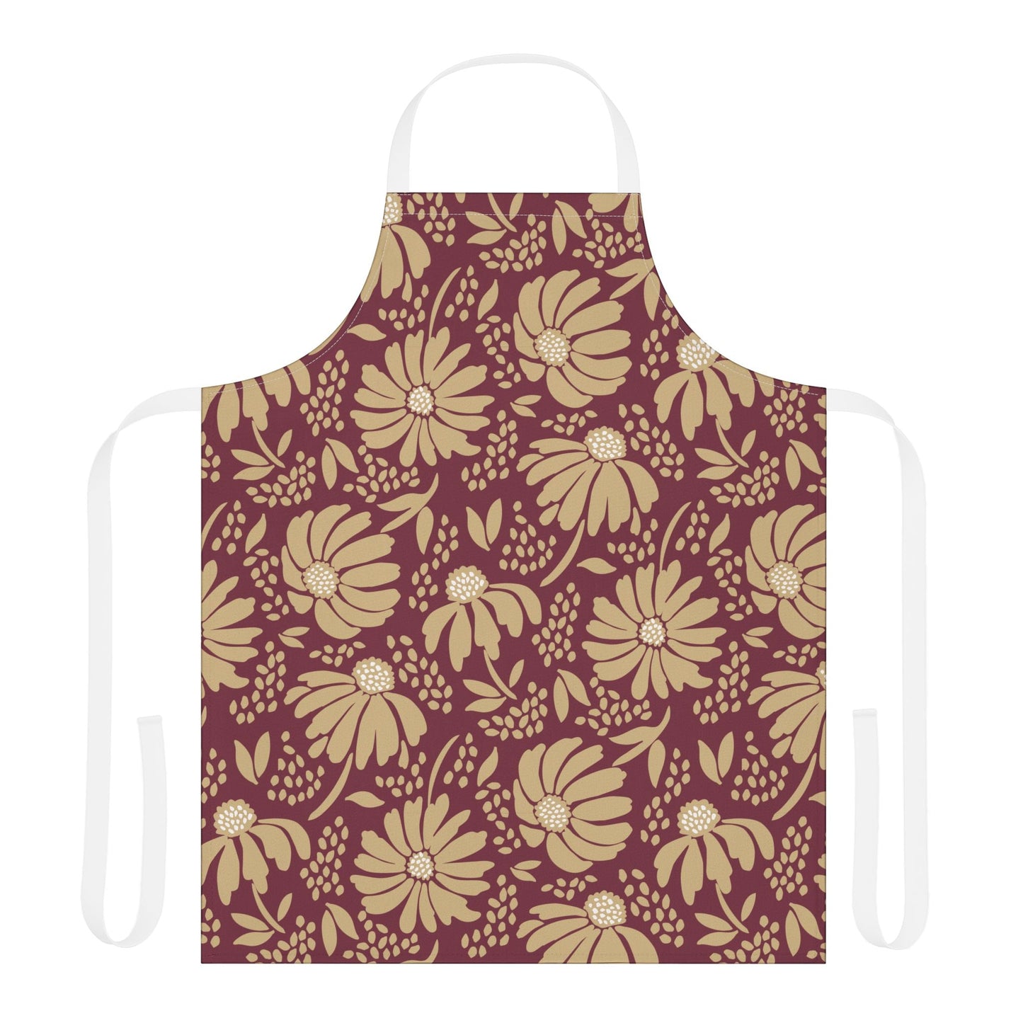 Apron | Maroon & Gold | Bellis