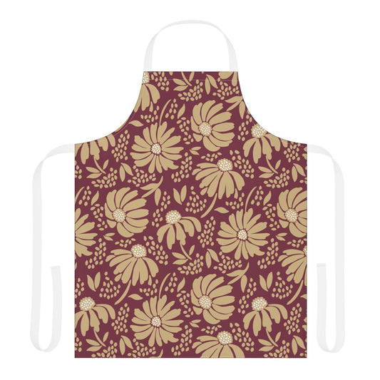 Apron | Maroon & Gold | Bellis