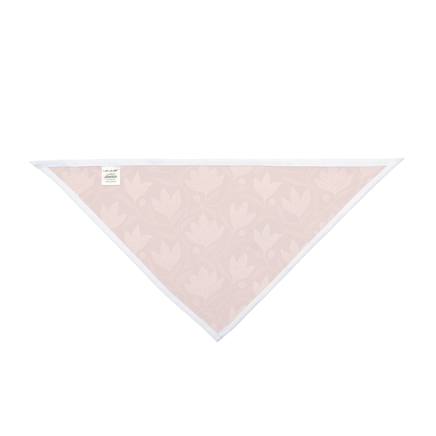 Pet Bandana | Dark Orange & White | Magnolia
