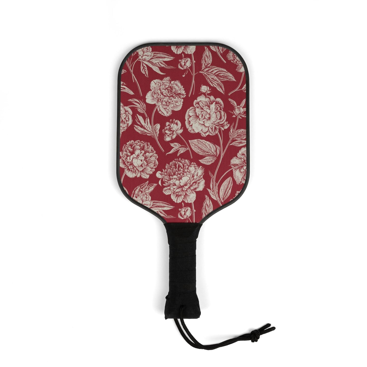 Pickleball Paddle Kit | Maroon & White | Peony