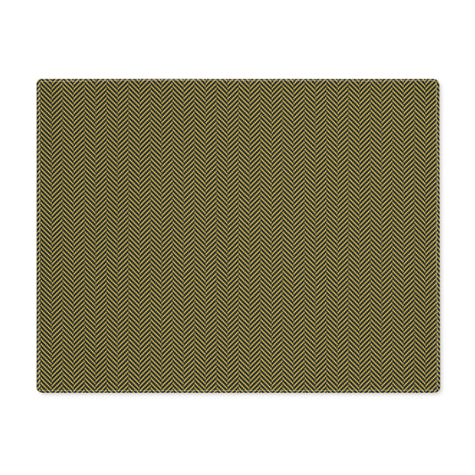 Placemat | Yellow & Blue | Herringbone