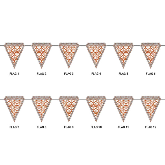 Flag Garland | Austin, Texas | Palm