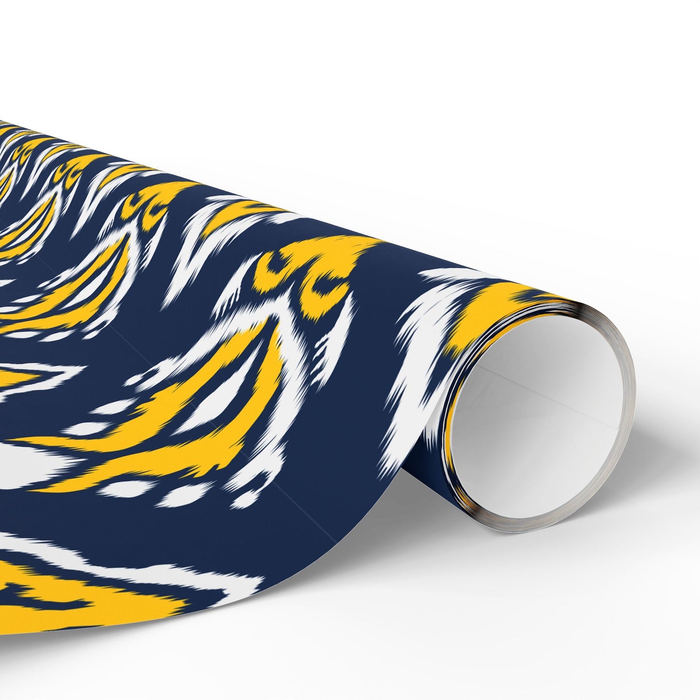 Gift Wrap | Yellow & Blue | Ikat