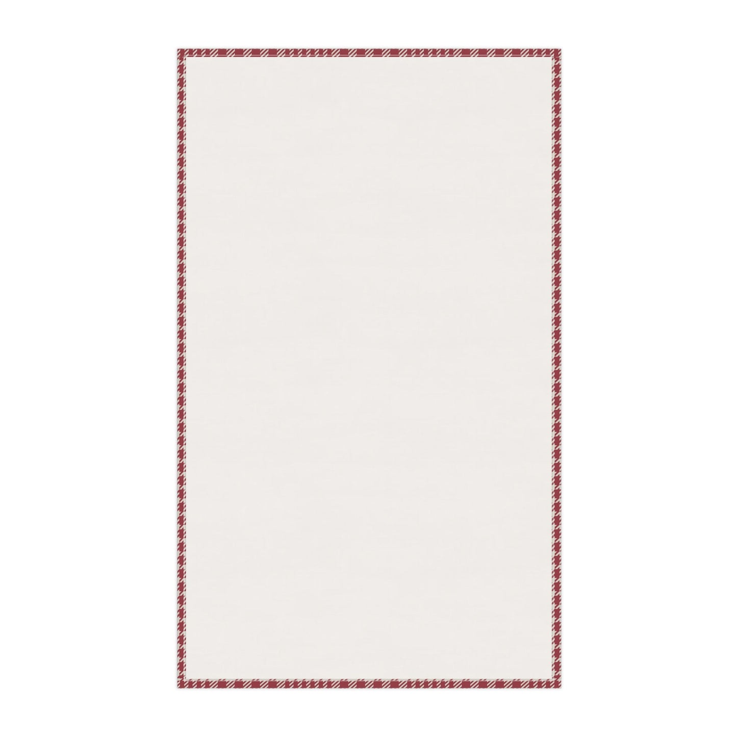 Tea Towels | Maroon & White | Tweed