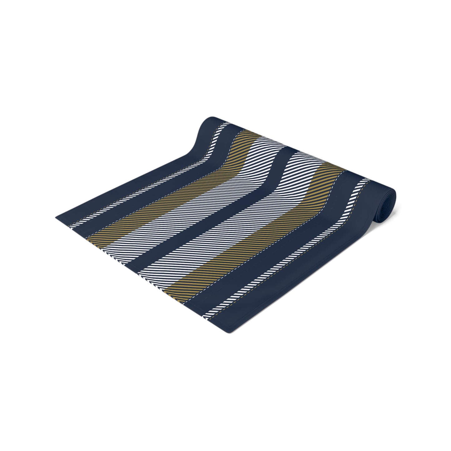 Table Runner | Notre Dame, Indiana | Stripe