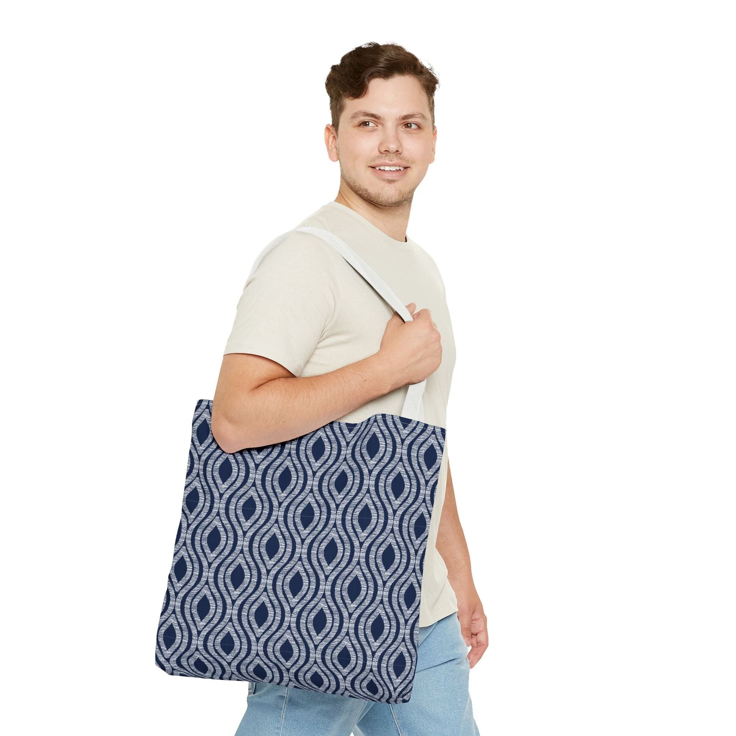 Tote Bag | Navy & White | Ogee
