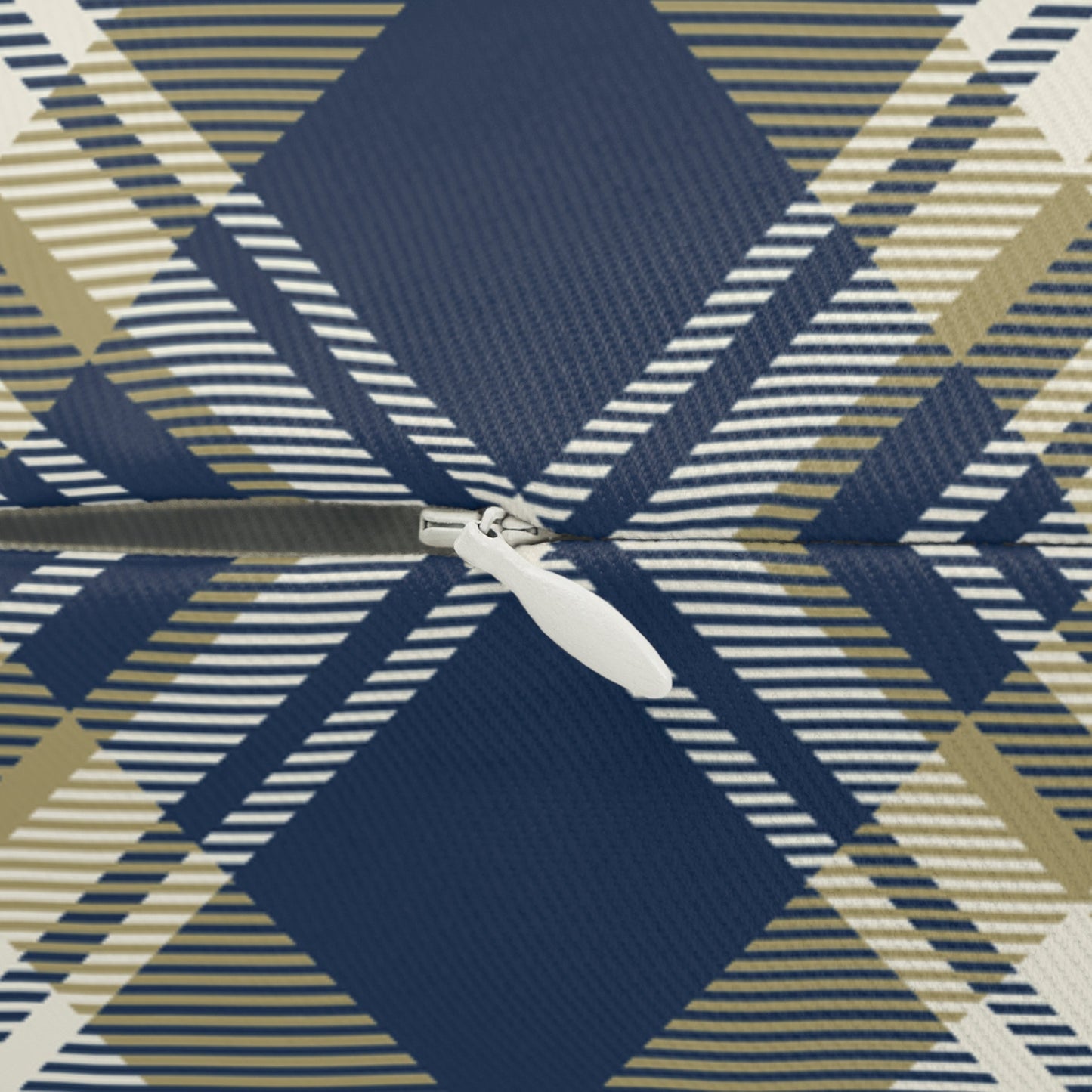 Pillow | Blue & Gold | Tartan