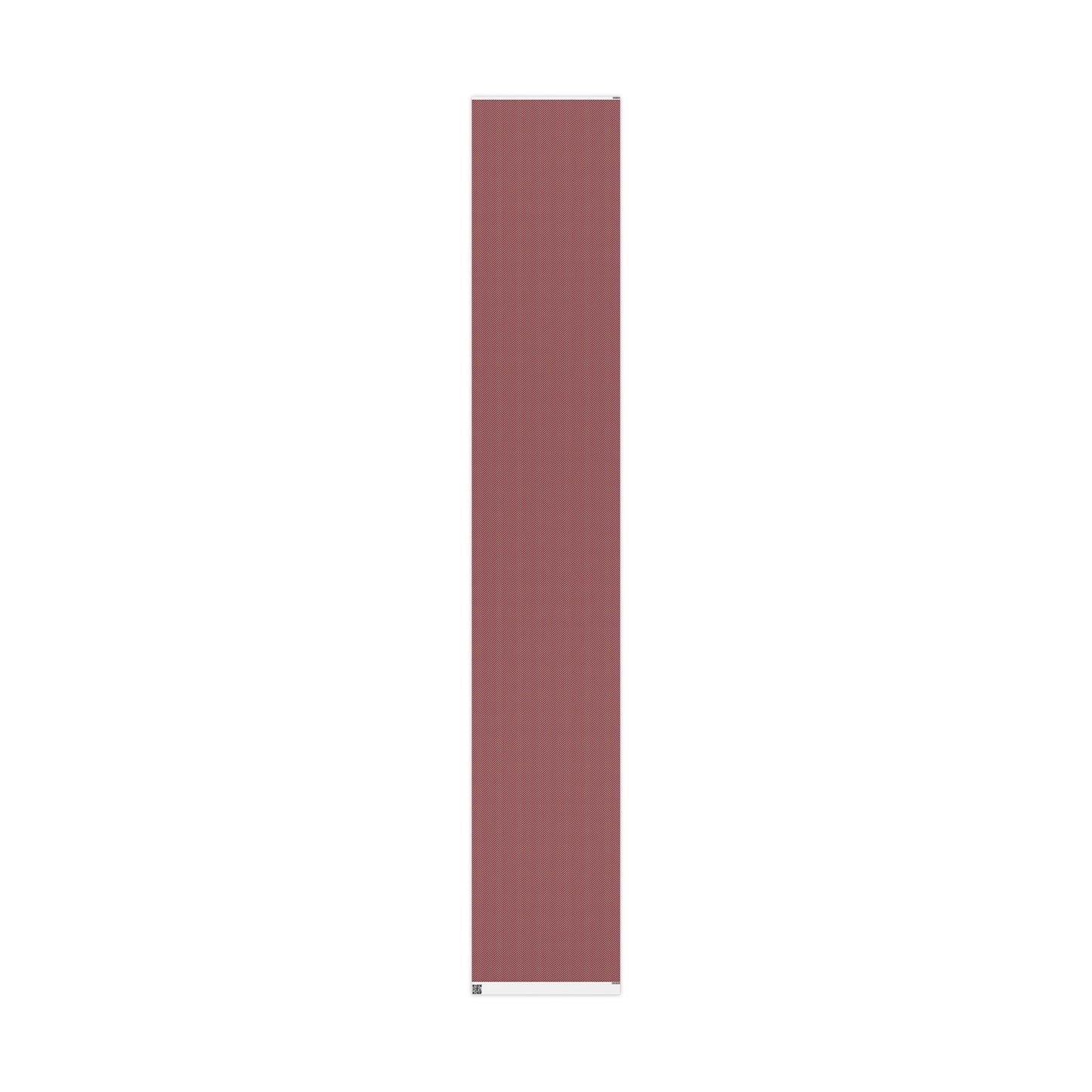 Gift Wrap | Maroon & White | Herringbone