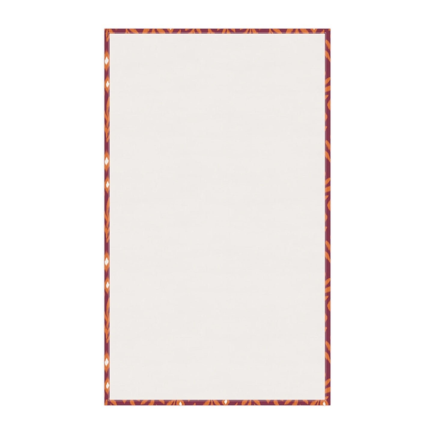 Tea Towels | Maroon & Orange | Laurel
