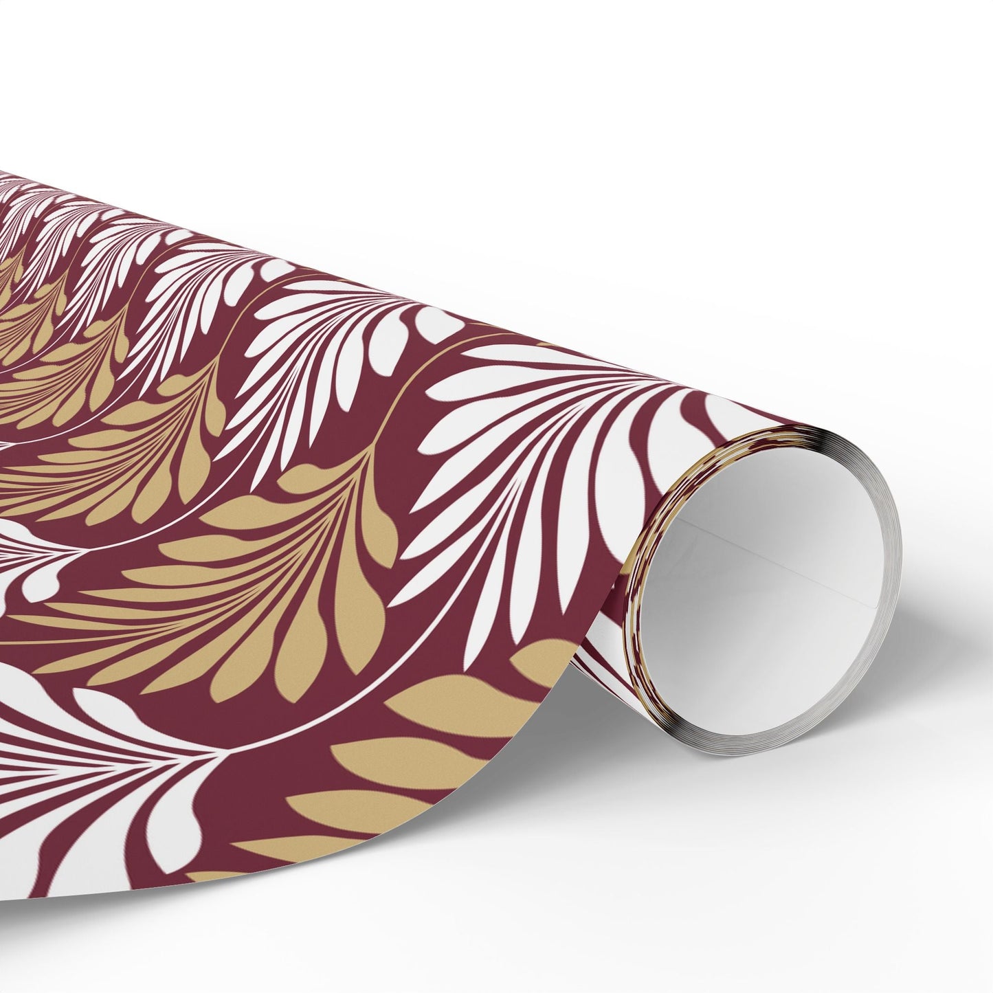 Gift Wrap | Maroon & Gold | Deco