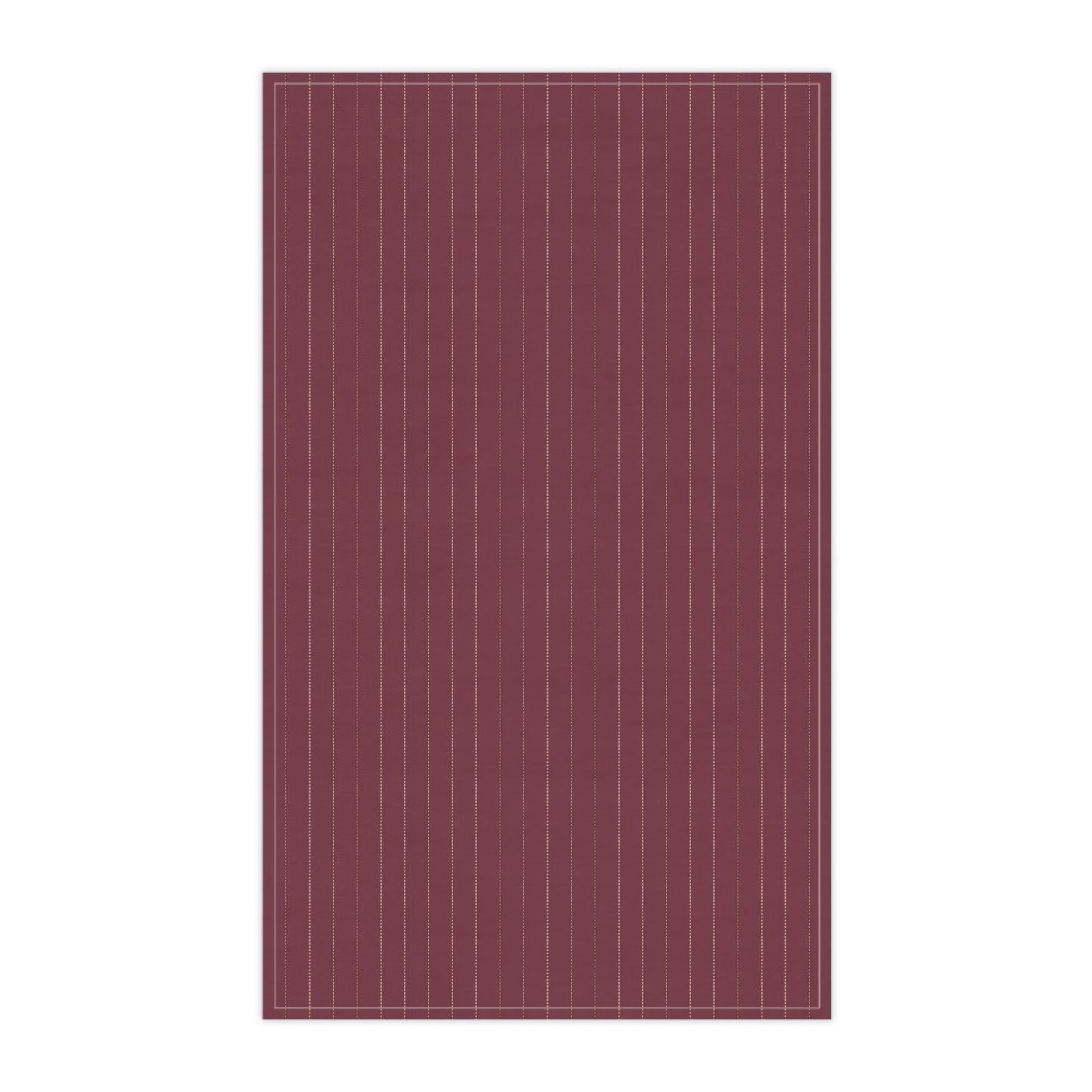 Tea Towels | Maroon & Gold | Pinstripe