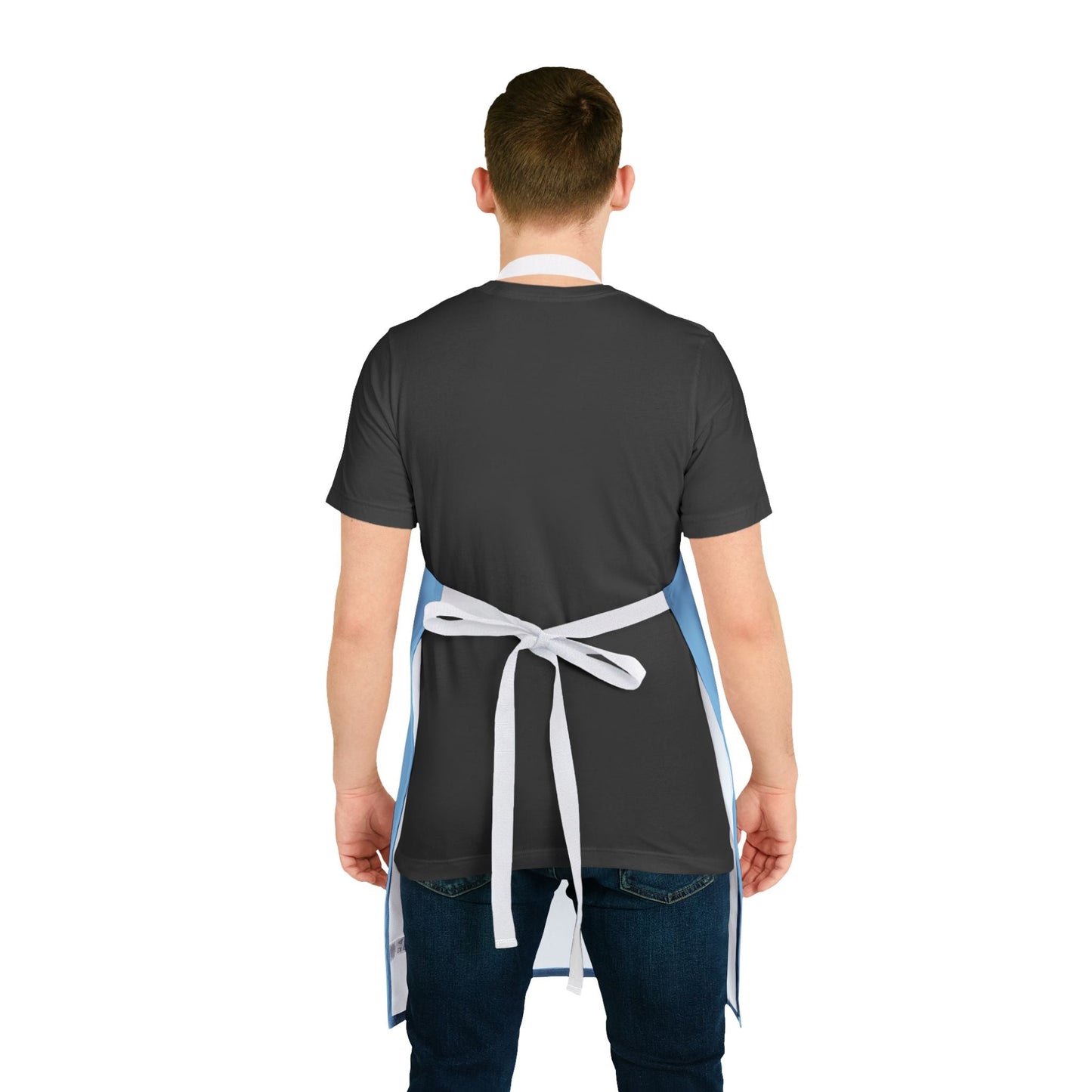 Apron | Light Blue & White | Light