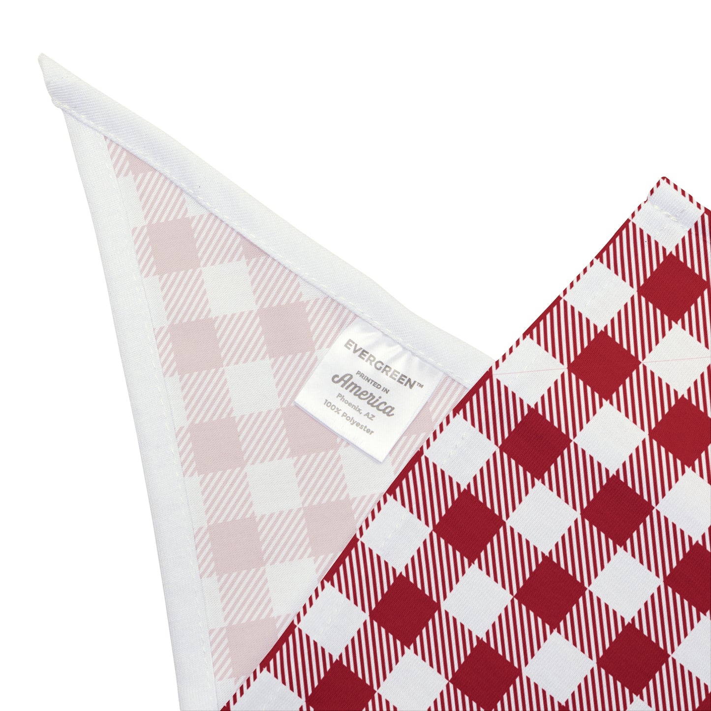 Pet Bandana | Bloomington, Indiana | Gingham