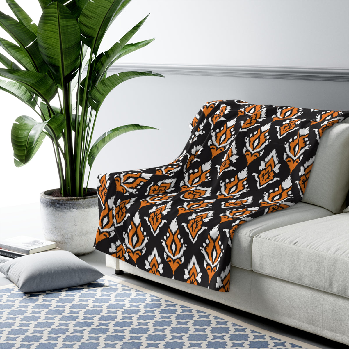 Sherpa Blanket | Princeton, New Jersey | Ikat