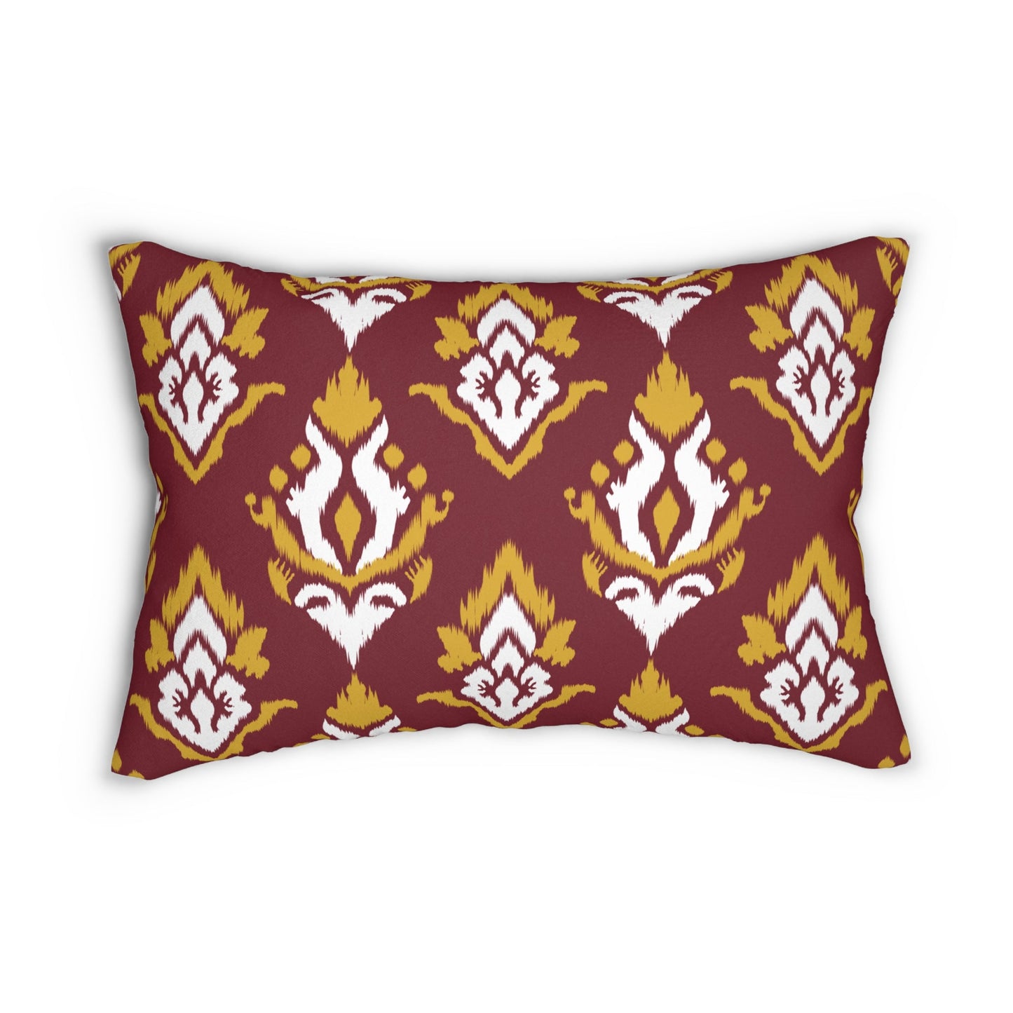 Pillow | Red & Yellow | Ikat