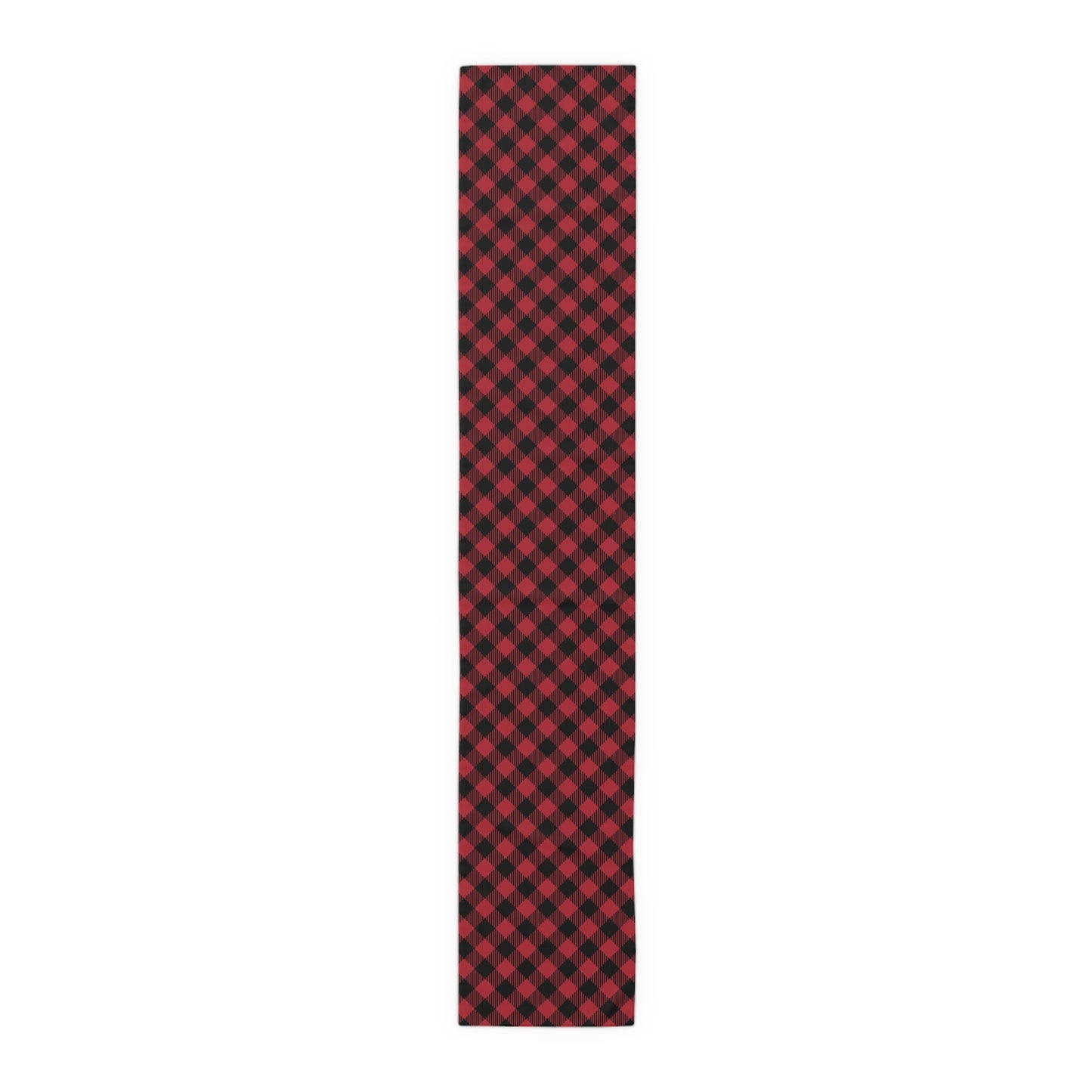 Table Runner | Red & Black | Gingham