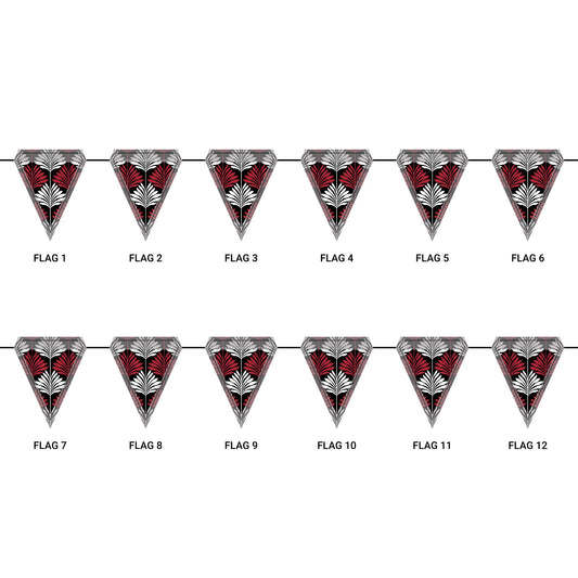 Flag Garland | Athens, Georgia | Deco