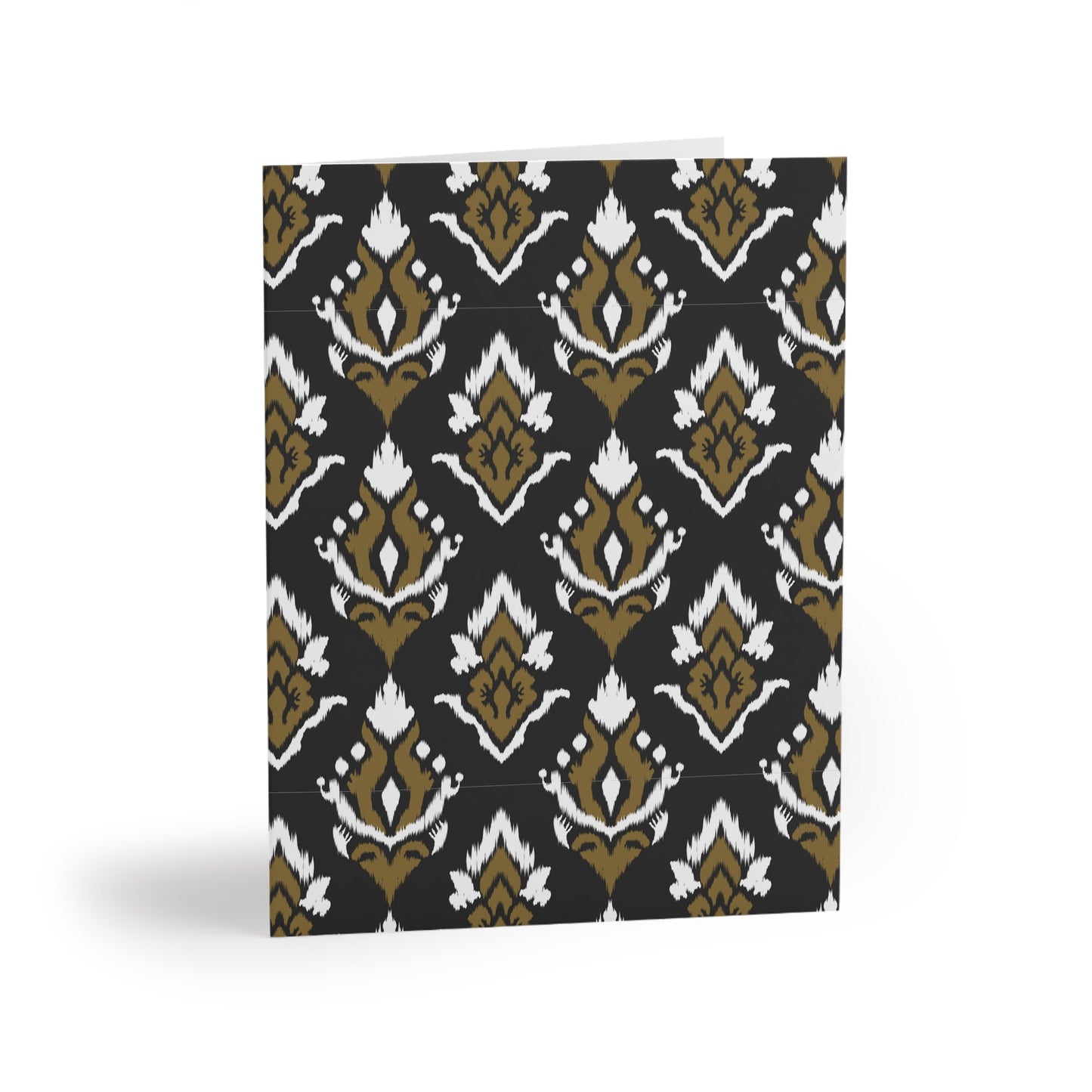 Notecards Set | Black & Gold | Ikat