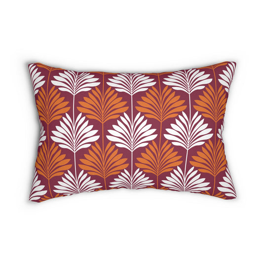 Pillow | Maroon & Orange | Deco