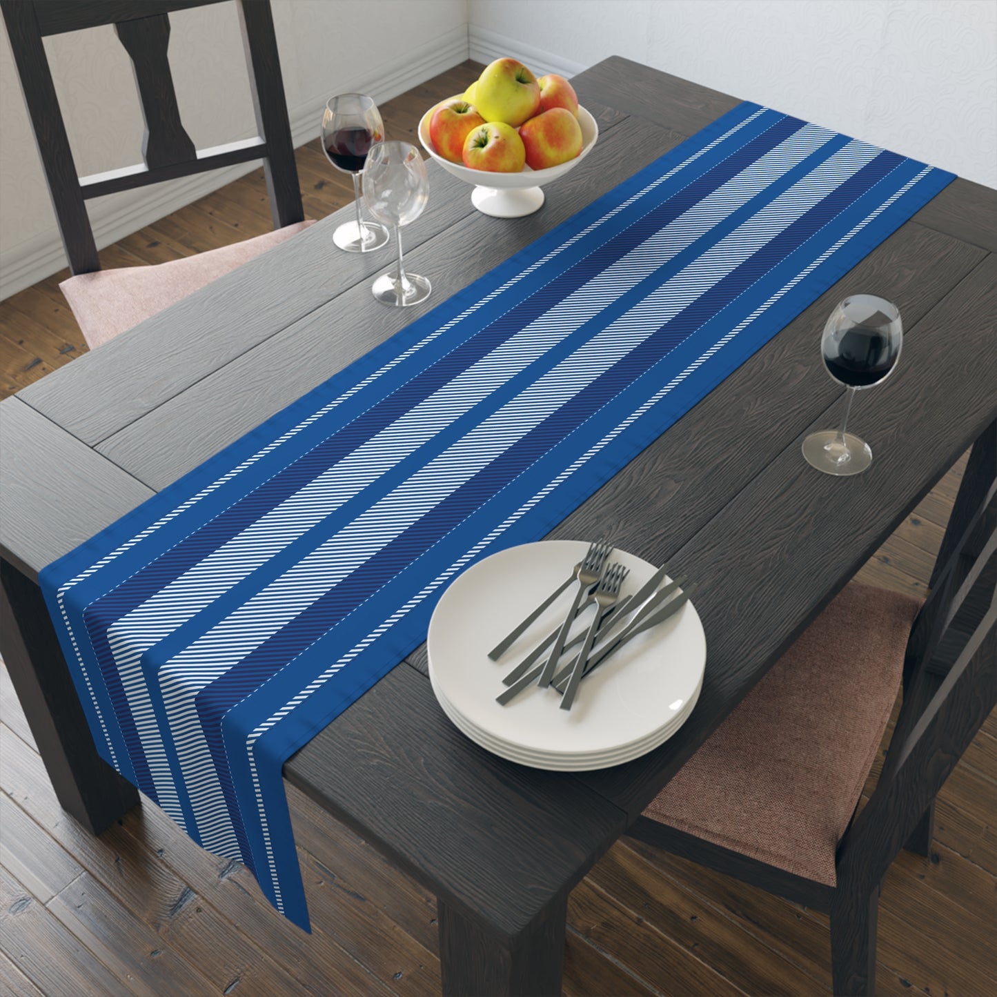 Table Runner | Durham, North Carolina | Stripe